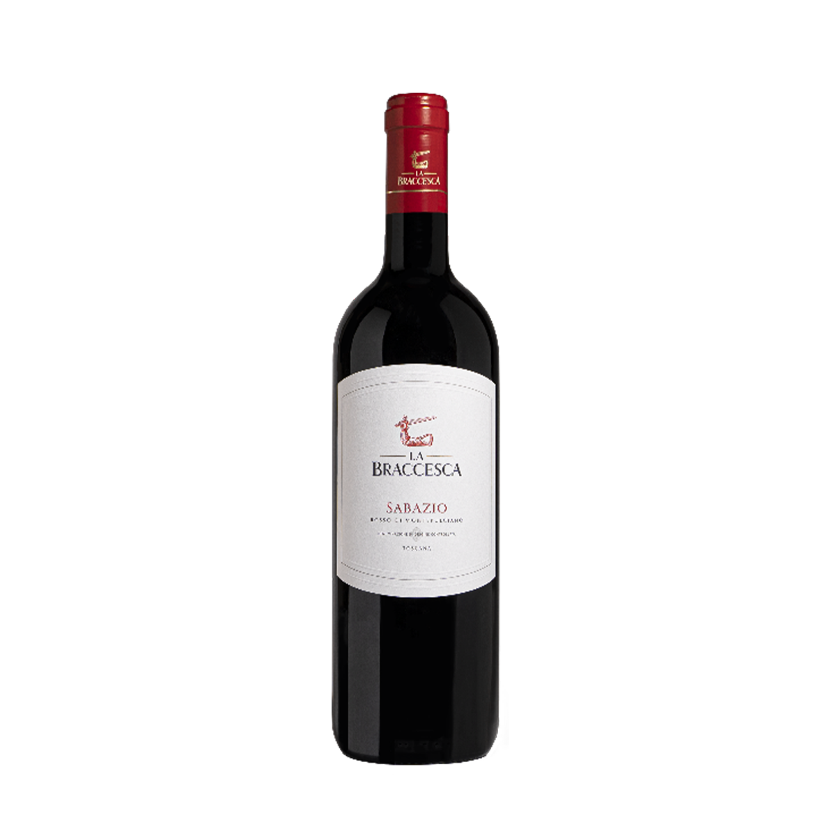 bottle of red italian wine