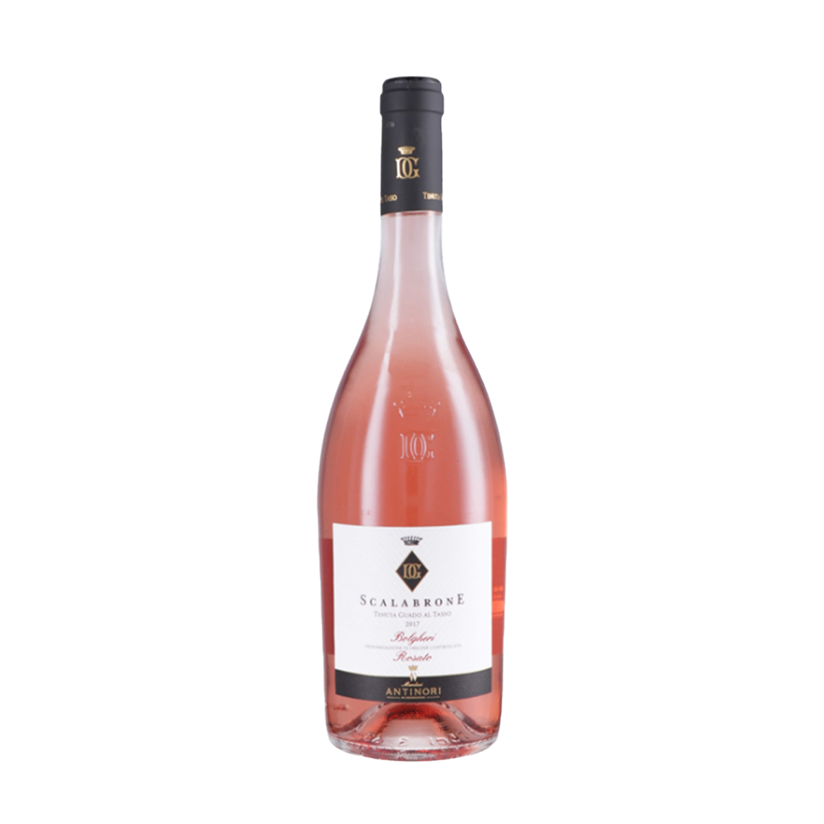 rosé wine bottle